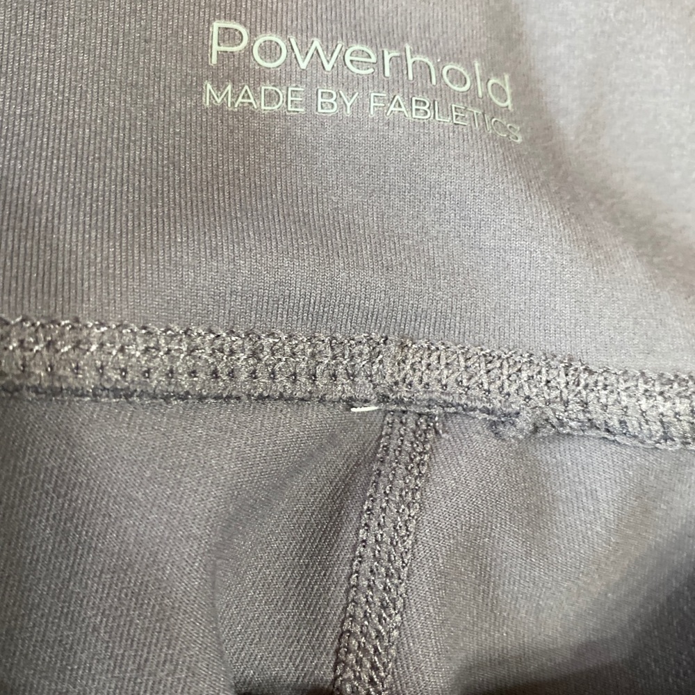 Fabletics Dynamic High Waisted Lattice 7/8 Pants … - image 5